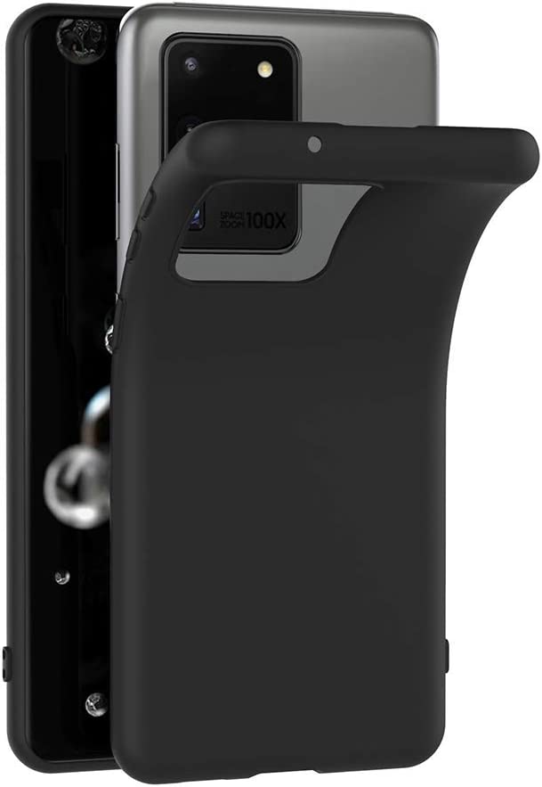 SAMSUNG GALAXY S20 ULTRA BLACK SILICONE CASE NEW