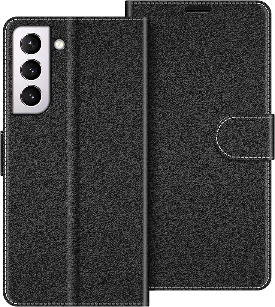 SAMSUNG GALAXY S21/S21 5G BLACK BOOK CASE NEW